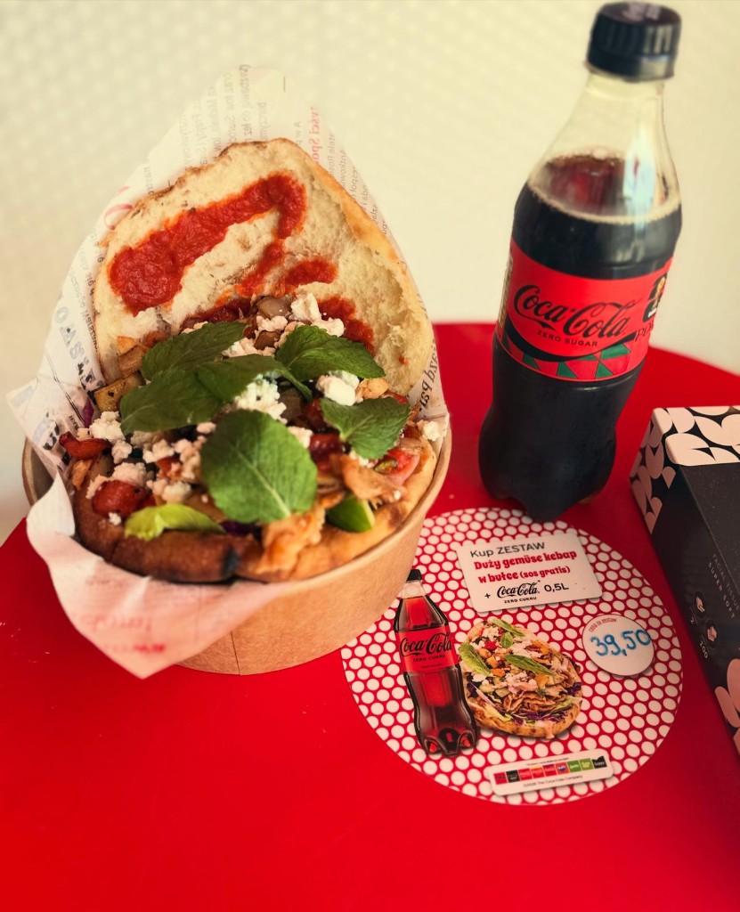 Kebab z warzywami